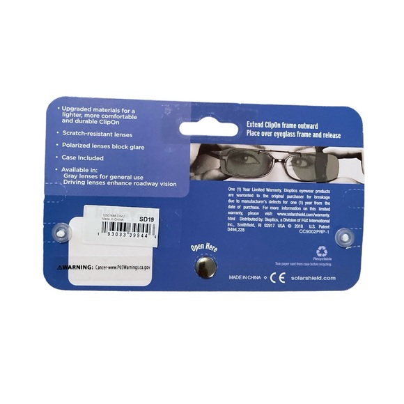 Solar Shields Polarized Clipons - Picture 5 of 6